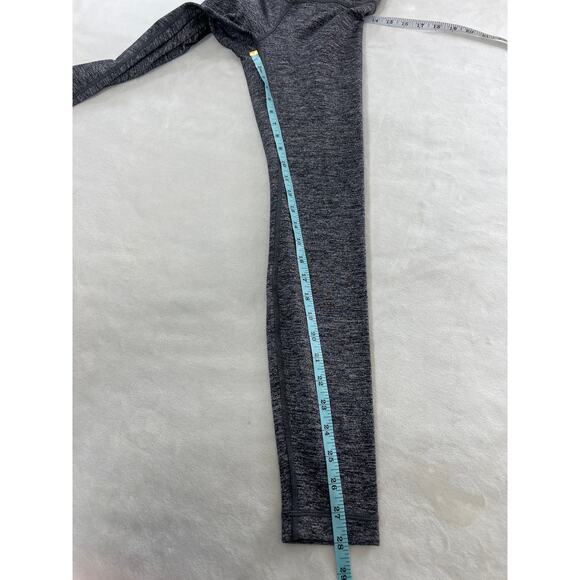 Lululemon Wunder Under High Rise 7/8 Tight Heathered Black Legging size 4 - Picture 8 of 9